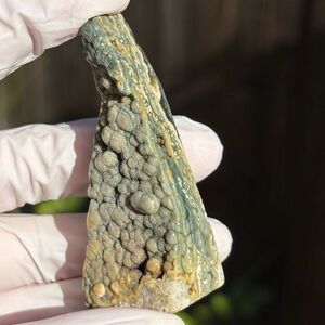 Druzy Ocean Jasper Crystal Freeform Partially Polished (OBJ - Sea Jasper)